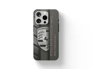 Porsche Cover in Silicone Smartphone Struttura Solida